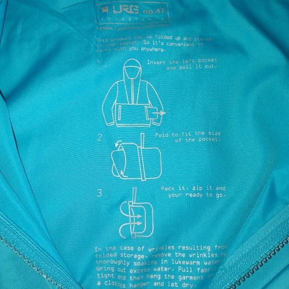 ***NWOT*** LRG PACKABLE Windbreaker (Mens Size LR) - Picture 2 of 3